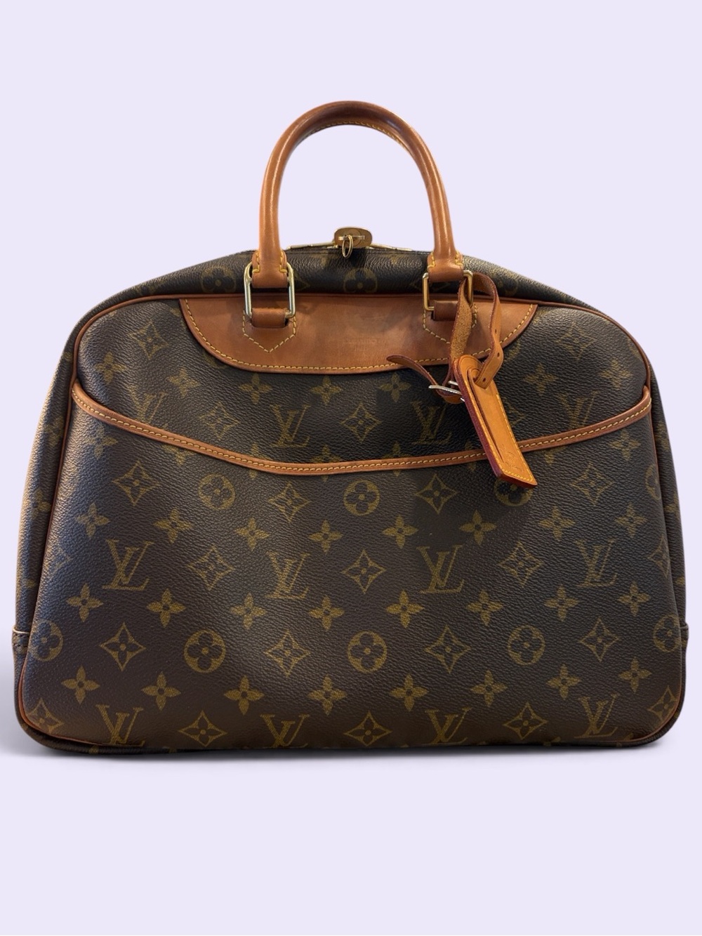 Louis Vuitton Monogram Deauville- Brown/Tan with COA